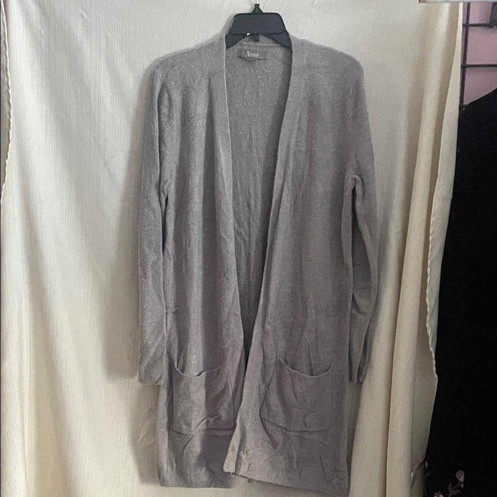 Natural Reflections Charcoal Knit Sweater